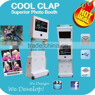 Party Cool Clap Photo Kiosk Machine Digital Photo Machine