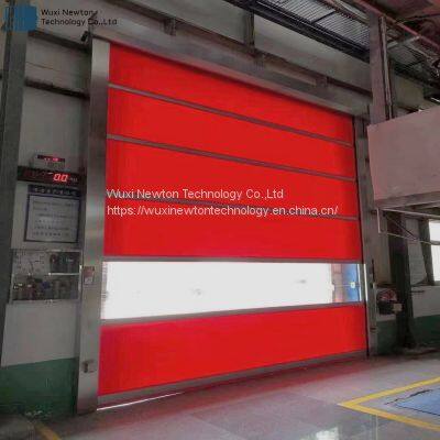 External High Speed Industrial Shutter Door PVC Curtain for Workshop photo-2