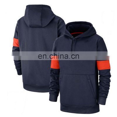 Gym Fitted Longline custom Hoodies Mens Curved Hem Long Tops Muscle Bodybuilding Gym Hoodie Cotton Spandex Plain Fitness Hoodie