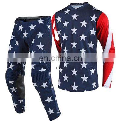 New design 2020 Downhill Bike Protective Gears Motocross Suit Dirt Bike Riding jacket Jersey & pant Motocross Suit