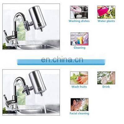 Ceramic Activated Carbon UF Membrane Water Faucet Filter Kitchen Water Filter Tap Water Purifier photo-3