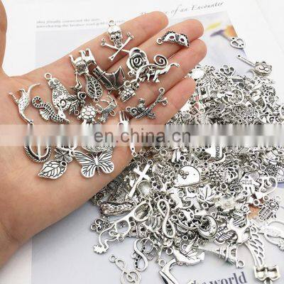 Vintage Mixed Metal Animal Birds Charms Beads Handmade DIY Bracelet Pendant Necklace Clasp Jewelry Making Findings photo-3