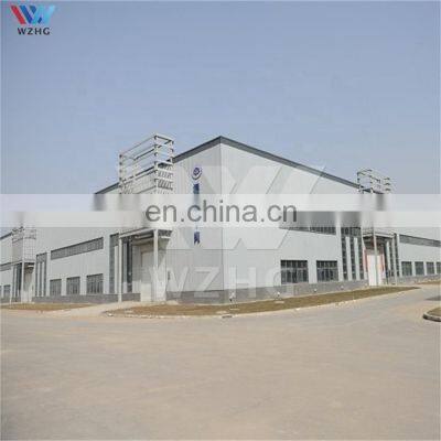 WZH Customized New Metal Mobile Sheds Prefab Steel Warehouse With Accessories photo-3