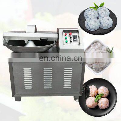 Commercial Silent Parts Chicken 6 Blades Vacuum Electric Make Small Chop Machine Chopper Meat Bowl Cutter