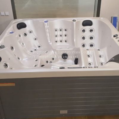 JOYEE Good Reputation Import Acrylic 5 Persons Whirlpool Massage Outdoor Spa Hot Tub