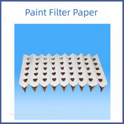 Special Paint Filter Paper for Dry Spray Paint Rooms Wrinkled Paint Filter Paper photo-3