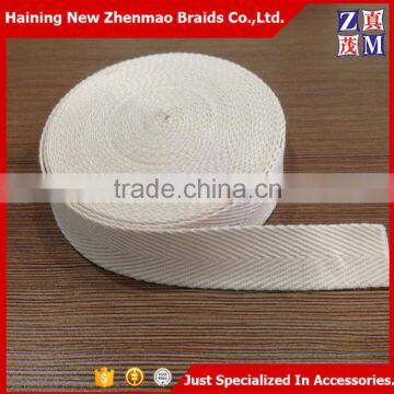 Wholesale nature cotton herringbone/bias webbing                        
                                                Quality Choice