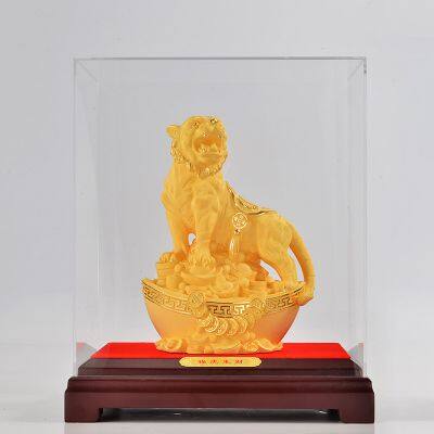 Velvet Sand Gold Crafts Golden Tiger photo-2