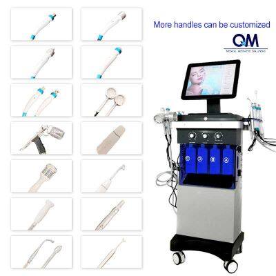 QM-690+ 14 in 1 Hydra Dermabrasion Skin Peel Facial Beauty Machine For Salon Use photo-2