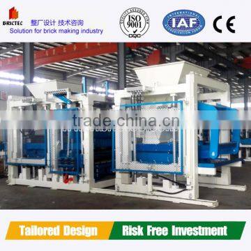 Concrete brick making machine with favorable price