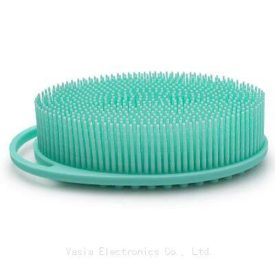 Antibacterial Silicone Body Scrubber for Gentle Exfoliation and Deep Cleansing