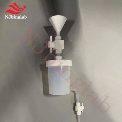 NJbinglab High Purity PFA Reactor 1L, Ultra Low Leachability for Sensitive Chemical Processes