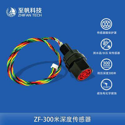 Depth Sensor, ROV Underwater Robot Kit Accessories, Pressure and Pressure Measurement, Marine, with Temperature Compensation