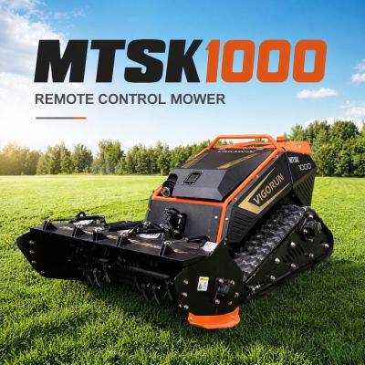 Vigorun MTSK1000 Молотковый косилка на гусеничном ходу Euro 5/EPA с самоблокирующимся двигателем и дистанционным управлением для укреплений берегов
