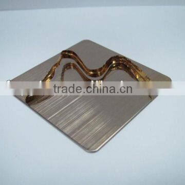 304 pvd color coated stainless steel sheet/panel manufacturing