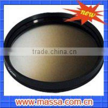 72mm Circular Gradient Lens Filter Coffee Gradient