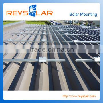 pv solar flat roof mounting system flat roof solar racking system metal roofing bracket