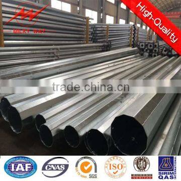 69kv electricity galvanized pole