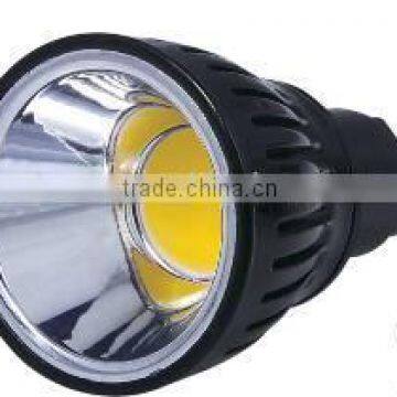 Aluminum Housing high quality cob dimmable gz COB 7W LED Spotlight