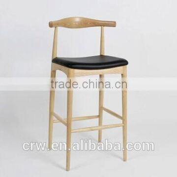 RCH-0801 antique solid wood bar chair cow horn chairs