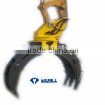 HITACHI Komatsu Excavator Hydraulic Bucket Grapple, Rotating Grapples, Log Grab
