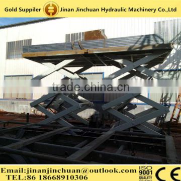 Heavy duty Stationary scissor lift for sale/scissor car lifting