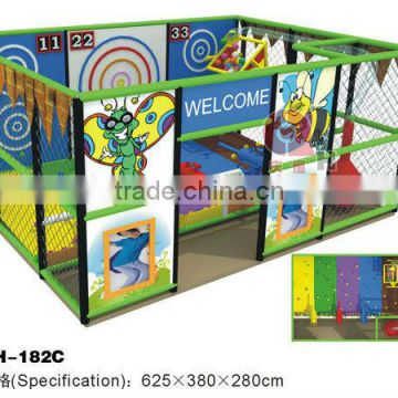 kids' indoor soft playground castle(QH-182C)