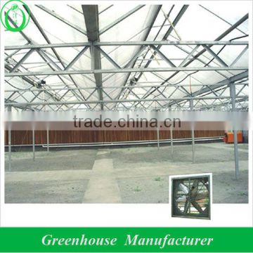 glass greenhouse cooling system