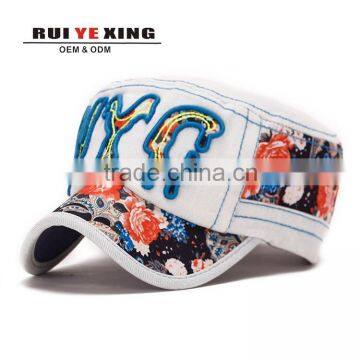 new fashion baby 3d embroidery army hat/cap buying online in china