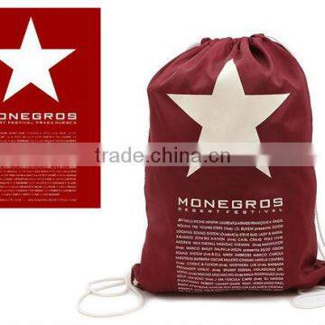 2013 promotional drawstring bag beach shoe bag