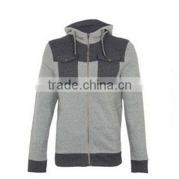 custom two pockets high quality fashion sweatshirt hoodie wholesale