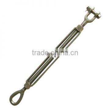 stainless steel US Type jaw and eye turnbuckle