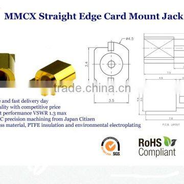 MMCX Connectors, MMCX Jack Female Straight, RF Coaxial Cable Connectors