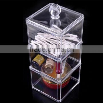 clear acrylic plastic drawers jewelry and cosmetics organizer