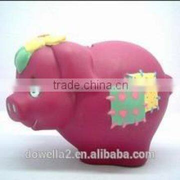 Disney audit factory licensed plastic PVC piggy bank, money saving bank for chirldren