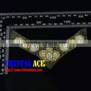 crystal trimming for slipper, shoes applique, shoes upper for wholesale