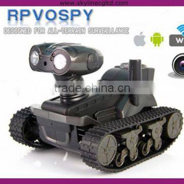 2014 New arriving rc tank with camera, i-SPY Tank Iphone/Ipad/Android Control Spy Tank