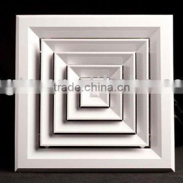 aluminium ceiling square diffuser