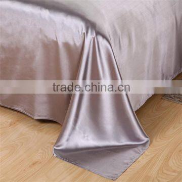 100% Cheap Pure Silk 19mm Seamless Single/double/queen/king Sizes Flat Sheet photo-4