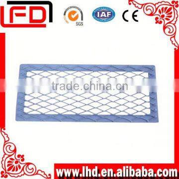 standard steel grating tread for stair system and staircase