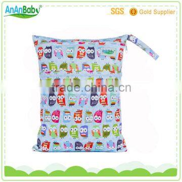Polyester Baby Pocket Diaper Bags/ Wet Bags With Thick Handle photo-6