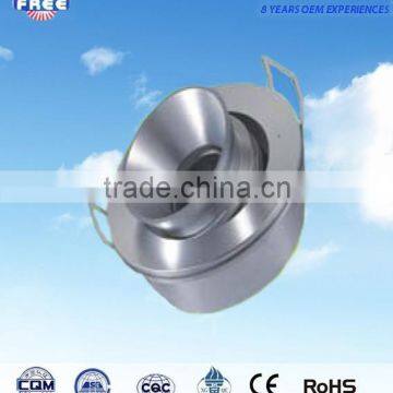 1w LED ceiling light shell aluminum alloy round good price,used for shopping mall,supermarket,hotel,high-grade household