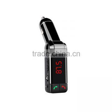Wholesale Bluetooth Car Kit Bluetooth Car Kit Handsfree FM Transmitter Dual USB Car Charger photo-4