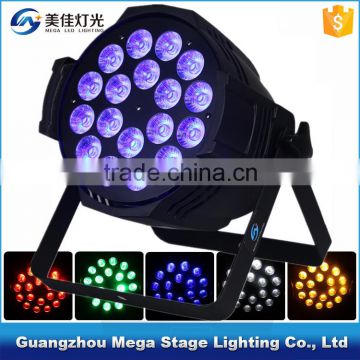 18x15w 5in1 par64 dj stage lighting led par light price sound activd