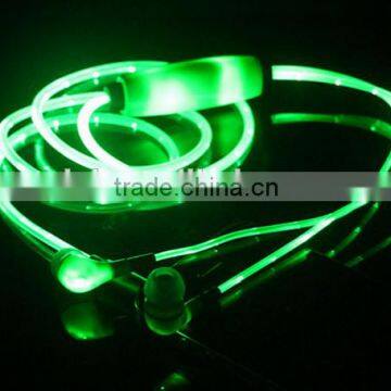 2016 EL Noise Cancelling Retractablw el Glowing Earphone photo-5