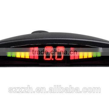 LED Wireless Car Parking Sensor Backup Reverse Rear View Radar Alert Alarm System With 4 Sensors. photo-2