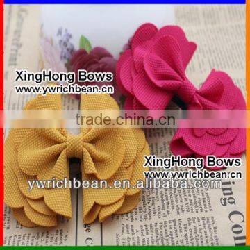 new styles! hot-sales handmade kids shabby flower with clip !cute girl hair flower clips ! hair flower clips for kids SF-156