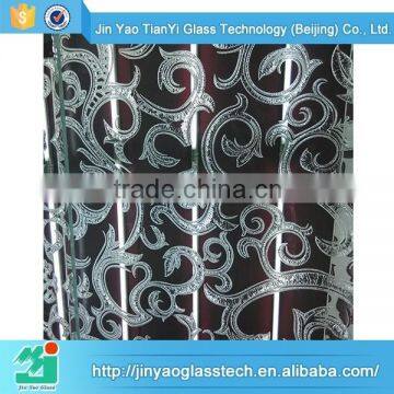  Hot acid etched sheet glass