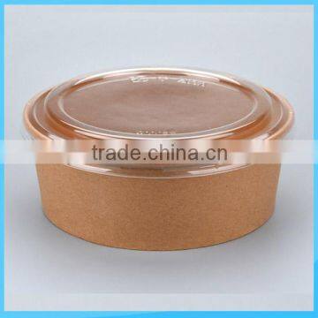 Disposable Food Grade Paper Salad Bowl/ Cup photo-4