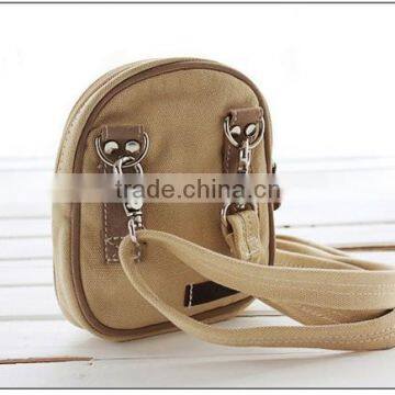 2016 China Supplier Cute Mini Satchel Canvas Waist Bag Waterproof Waist Bag Portable Shoulder Waist Bag photo-2
